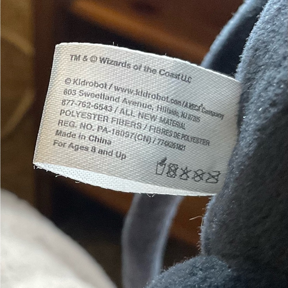 Kidorot: Dungeons and Dragons (Phunny) black & pink cat plush stuffed animal toy - Picture 5 of 5